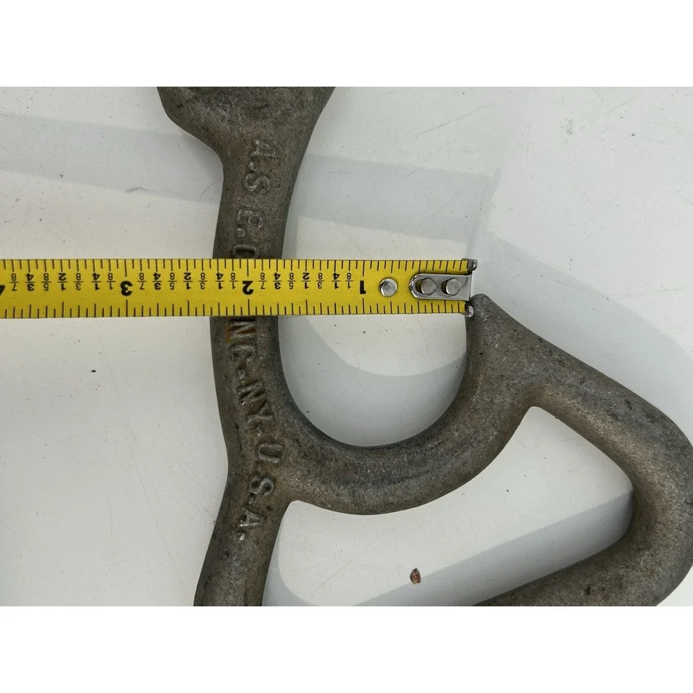 Vintage Firefighter Hose & Ladder Strap A.S E. Inc. NY USA